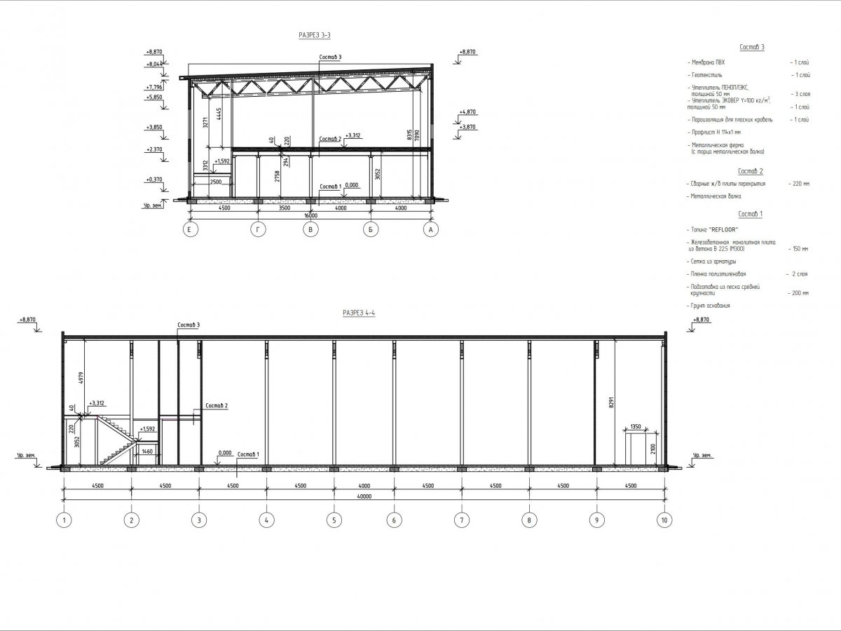 Планировка Магазин из сэндвич панелей -  фото 4