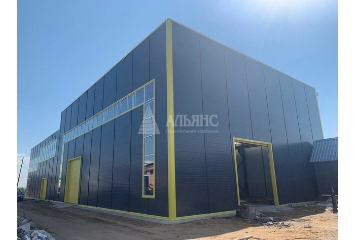 СТО с АБК из сэндвич-панелей - фото 4